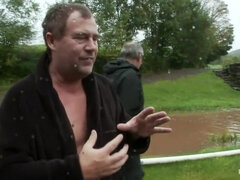 美人, フェラチオ, 巨乳な, 古典, 天然, 乳首, アウトドア, オッパイの