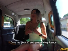 Babe, Blondine, Bil, Håndjob, Penge, Piercing, Pov, Tatovering