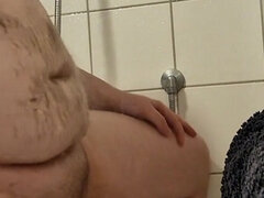 Bad, Pummelig, Europäisch, Behaart, Selbstgemacht, Masturbation, Solo