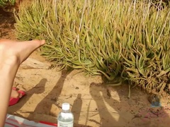 Riley gets sun by the pool, and the nude beach before you fuck.