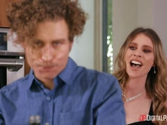 Soverom, Brunette, Kjole, Lesbisk, Massasje, Olje, Våt, Kone