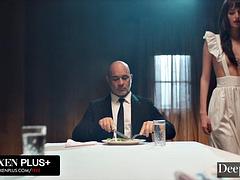 Szépség, Cumizás, Gesztenyebarna, Fehérnemű, Maszti, Fenekelés, Begyek