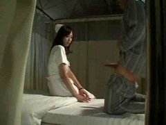 Hot Japanese Nurse Gets down and dirty Patient