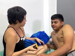 Beso negro, Culo grande, Maduro, Mamá, Orgasmo, Coño, Cabello corto, Tabú