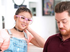 Bionda, Pompino, Sega, Interrazziale, Punto di vista pov, Rasata, Ragazza, Tette