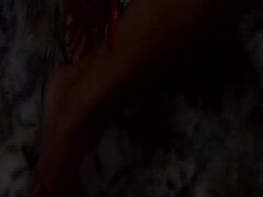 Get Black In Here Scene - Big tits ebony mom in amateur black on black hardcore