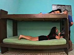 Amatör, Stor kuk, Par, Flickvän, Hd, Orgie, Trekant, Fru