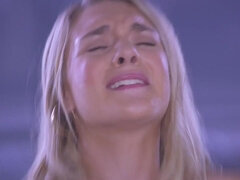 항문, 금발의, 음경, 더블 삽입, 그룹, Hd, 다른 인종간의, 여배우