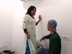 Indian wench asking her husband for a simple favor