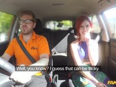 Instructor Fucks Frustrated Redhead Cutie