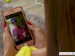 Amerikai, Gesztenyebarna, Hd, Maszti, Érett koros, Anyuci, Nuni, Mostoha