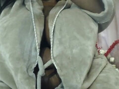 Africain, Amateur, Noire, Mature, Seins naturels, Solo, Webcam