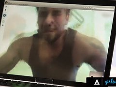 Stor rumpe, Store pupper, Blond, Fingring, Lesbisk, Slikking, Sexy undertøy, Fitte