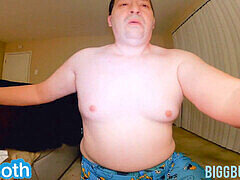 素人, アメリカ人, アナル, 爸, デブ, ゲイ, オナニー