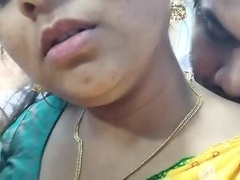 Asiatique, Couple, Mignonne, Petite amie, Hd, Indienne, Embrassement, Épouse