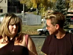 Ερασιτέχνης, Χοντρή γυναίκα, Ξανθιά, Σκληρό, Εκτός