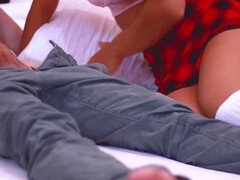 18 let, Amatéři, Creampie, Teenka