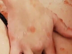 Κώλος, Όμορφη, Μεγάλα βυζιά, Φαγητό, Λεσβία, Ώριμη γυναίκα, Μουνί, Υγρό