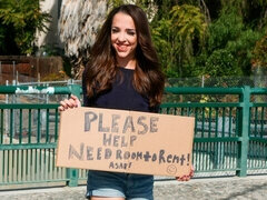 デカチン, フェラチオ, 茶髪の, バック, 自然山雀, ガリガリ, ティーン, オッパイの