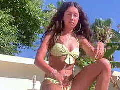 18 ans, Plage, De plein air, Public, Adolescente