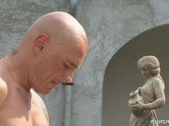 フェラチオ, 着衣女と全裸男, 顔射, オナニー, 放尿, シャワー, ストッキング, 濡れ