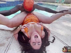 Cul, Blonde, Sucer une bite, Hard, Interracial, Lingerie, Mère que j'aimerais baiser, Seins naturels