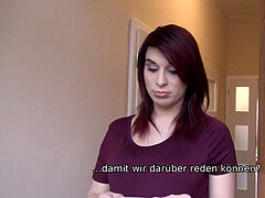 유럽인, 밀프, 임신한, 빨간 머리