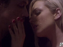 Sensual Dahlia Sky at deep throat trailer