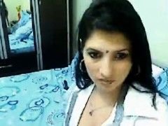 Brunette brune, Indienne, Solo, Webcam