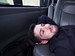 Real str8 amateur hairyass fingered in public van outdoor