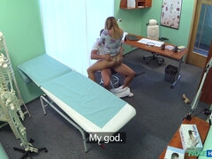 素人, フェラチオ, 医者, なめる, オフィス, オマンコ, ユニフォーム, のぞき