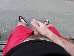 Amateur, Grosse bite, Couple, Européenne, Exhib, Masturbation, Public, Serbe