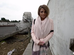 Amatoriale, Pompino, Gola profonda, All'aperto, Punto di vista pov, Pubblico, Studente