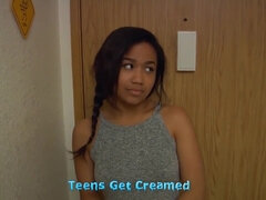 Sucer une bite, Tir de sperme, Noir ébène, Hard, Interracial, Orgasme, Pov, Adolescente