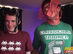 Universiteit, Sperma, Handbeurt, Hd, Orgasme, Feest, Schreeuwen, Geschoren