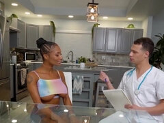 Μεγάλα βυζιά, Μαύρος, Πίπα, Γιατρός, Μαύρος, Ηδ, Διαφυλετικό, Νοσοκόμα