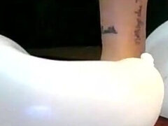 Amatör, Stora tuttar, Fotfetisch, Rolig, Game, Solo