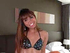 Zadok, Dildo, Ladyboy, Masturbácia, Shemale, Sólo, Hračky