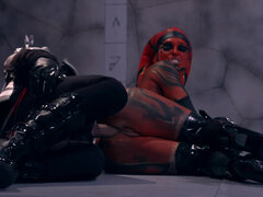 Analny, Tyłek, Duże cycki, Blondynka, Wytrysk, Kutas, Cipka, Tatuaż