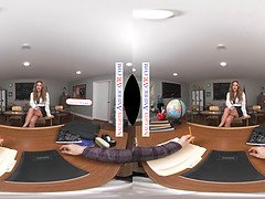Kayla Paige gets her fake tits and tight pussy wrecked by Sam Shock's massive cock
