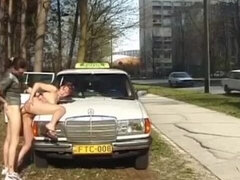 Amatör, Anal, Rumpa, Utomhus, Verklighet, Rödhårig, Grov, Vintage