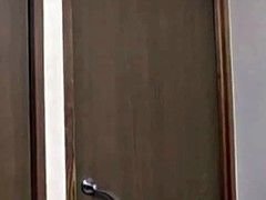 Horny satin panty grind and sex