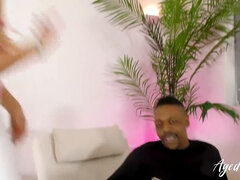 Peitos grandes, Peituda, Gordinho, Ébano negroa, Hd, Pau enorme, Interracial, Xoxota