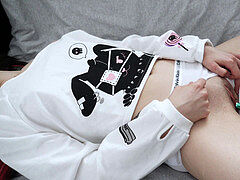 Lesbiana, Pequeña, Adolescente, Juguetes