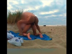 해변, 오랄섹스, 커플, 핸드잡, 혼자