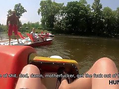 Suihinotto, Pulska, Aisankannattaja, Eurooppalainen, Hd, Luonnolliset tissit, Ulkona, Julkinen