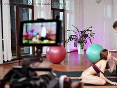 Babe, Store pupper, Kukk suging, Gym, Pornostjerner, Rødtopp, Sport, Pupper