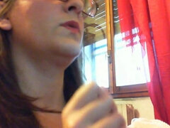 Amatööri, Vibraattori, Nainen, Silmälasit, Itsetyydytys, Soolo