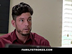 Verga grande, Tetas grandes, Mamada, Morena, Atrapados, Corridas, Sexo duro, Tetas