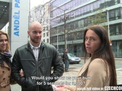 Leie, Grosse titten, Tschechisch, Flotter vierer, Hd, Geld, Pov, Öffentlich